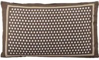 Cuscino divano 30x50 cm pois marrone
