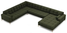 Divano angolare verde (angolo sinistro) Bali - Cosmopolitan Design