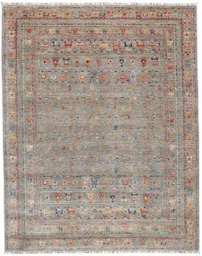 Samarkand Tappeto 250 x 310 Grigio (Pakistan) Annodato A Mano
