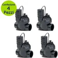 Multipack da 4 pezzi rain elettrovalvola per irrigazione