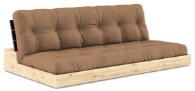 Divano letto marrone 196 cm Base - Karup Design