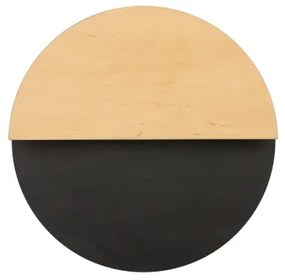 Applique a LED LUNA LED/7W/230V diametro 26 cm nero/beige