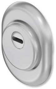 Defender Monolito Rock H.25MM con cornice H.11MM, Cromo Satinato