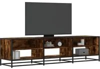 Mobile Porta TV Rovere Fumo 180x40x46 cm in Truciolato 3300807