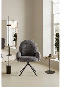 Poltrona grigio scuro Dario - Marckeric