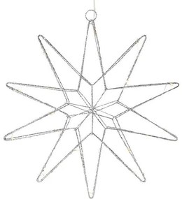 Markslöjd 705750 - Decorazione natalizia LED GLEAM LED/0,6W/3xAA argento