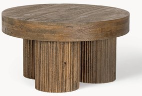 Tavolino rotondo in legno di mango Dacca