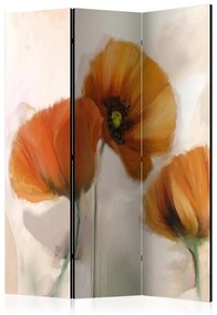 Paravento poppies vintage [Room Dividers]
