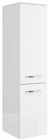 Colonna per mobile bagno image PELIPAL 1 cassetto 2 ante P 33 x L 30 x H 121 cm bianco mdf