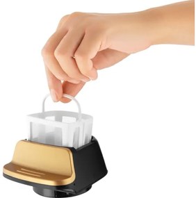 Sencor - Macchina da caffè con due tazze 500W/230V rosso/nero