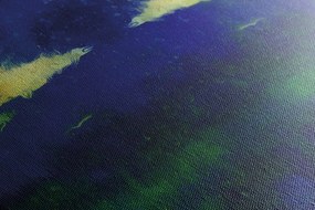 Quadro su tela – Tramonto magico sulla campagna