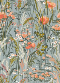 Coordonne Tapete Pradera - Aqua