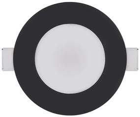 LED lampada da incasso bagno LORI LED/4,5W/230V IP65 2700/4000K nero