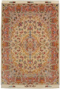 Tabriz Tappeto 150 x 210 Beige (Iran) Annodato A Mano