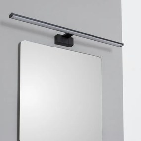 Brilagi - VESTRA Specchio da bagno con luce LED/15W/230V 80 cm IP44 Nero