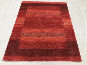 Loribaft Tappeto persiano 190 x 150 Rosso (Iran) Annodato A Mano