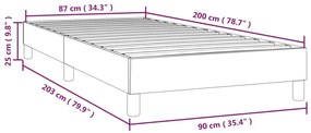 Giroletto Verde 90x200 cm in Tessuto