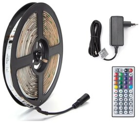 Aigostar - Striscia LED RGB Dimmerabile da esterno 5m LED/24W/12/230V IP65