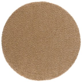 Tappeto rotondo marrone chiaro ø 130 cm Norge – Universal