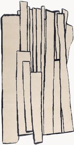 Tappeto in lana annodato a mano Contour