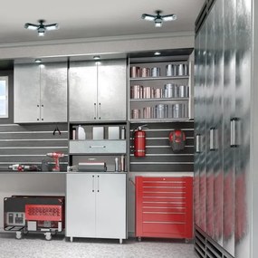 LED Proiettore da soffitto 3xE27/16,7W/230V 4000K