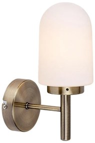 Rabalux 71060 - Applique da bagno ZENKAI 1xE14/10W/230V IP44 bronzo