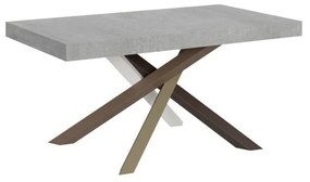 Tavolo Allungabile Volantis - Design Elegante e Funzionale, 90x160/420 cm Volantis / Cemento