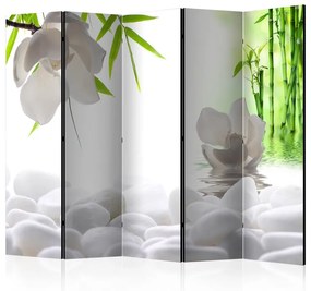 Paravento  Lake of Silence II [Room Dividers]  Colore Verde, Dimensioni e Misure 225x172