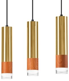 Lampadario a sospensione con filo AURELIA 3xGU10/10W/230V