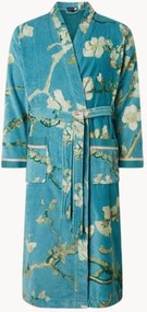 Accappatoio da donna in velluto di cotone con retro in spugna Gogh