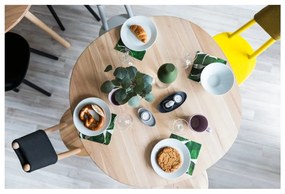 Tavolo da pranzo in legno massiccio naturale , ⌀ 90 cm Naïve - EMKO