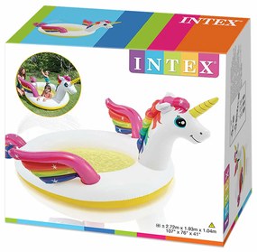 Piscina Gonfiabile per Bambini Intex Unicorno 27,2 x 10,4 x 19,3 cm 151 L (4 Unità)