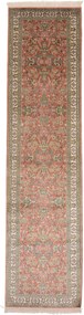 Cashmere Silk Tappeto orientale 80x310 (Indian) Annodato A Mano