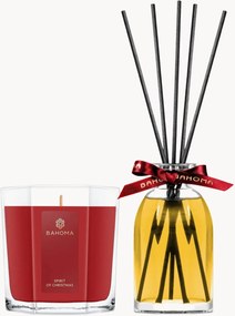 Set diffusore e candela profumata Spirit of Christmas (cassis, mirtillo, mandarino)