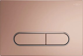 Mexen Fenix 11 pulsante di sciacquo, oro rosa - 601105