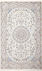 Nain Tappeto 140 x 220 Blu (Iran) Annodato A Mano