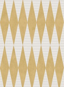 Coordonne Carta da parati Warrior - Ocre