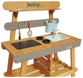 Janod - Cucina in legno per esterni MUDDY LAB