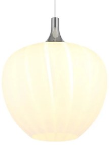 Globo 15548H1W - Lampadario a sospensione con filo MAXY 1xE27/60W/230V diametro 29 cm bianco