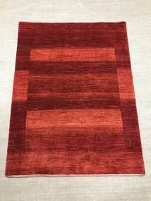 Loribaft Tappeto persiano 150 x 110 Rosso (Iran) Annodato A Mano