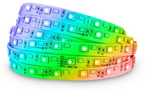 Striscia Led Ecoline Plastica Bianco Led Integrato 72W 10Mt