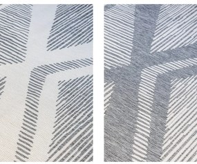 Tappeto da esterno grigio crema 80x150 cm Gemini - Elle Decoration