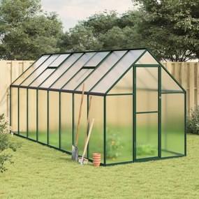 Telaio Serra Con Base Verde 445x169x195 Cm İn Alluminio /