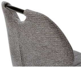 Set di 2 sgabelli da bar grigi (altezza seduta 65 cm) Muli - Marckeric