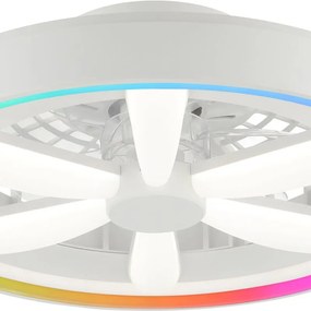 Ventilatore da soffitto RAYA bianco , D. 48 cm