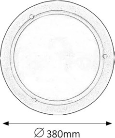 Rabalux 5131 - Plafoniera UFO 2xE27/60W/230V
