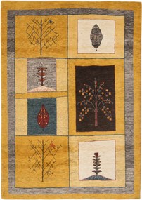 Gashguli Tappeto 170x240 Giallo (Iran) Annodato A Mano