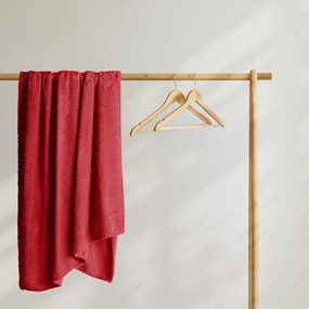 Coperta in microfibra rossa, 220 x 240 cm Henry - DecoKing
