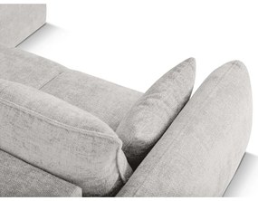 Divano angolare grigio chiaro (angolo destro) Matera - Cosmopolitan Design