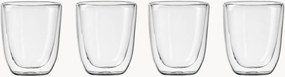 Set di 4 bicchieri Tulip